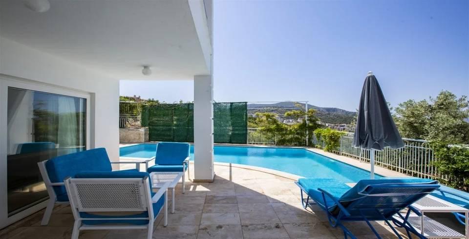 Kaş Kalkan'da Geniş Ailelere Uygun, Özel Havuzlu, 8 Kişilik Villa-41397