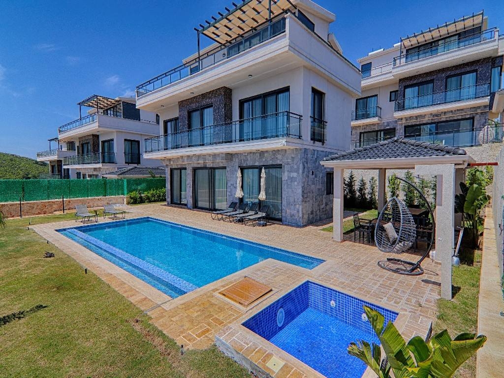 Kaş Kalkan'da Geniş Ailelere Uygun, Özel Havuzlu, Estetik Villa