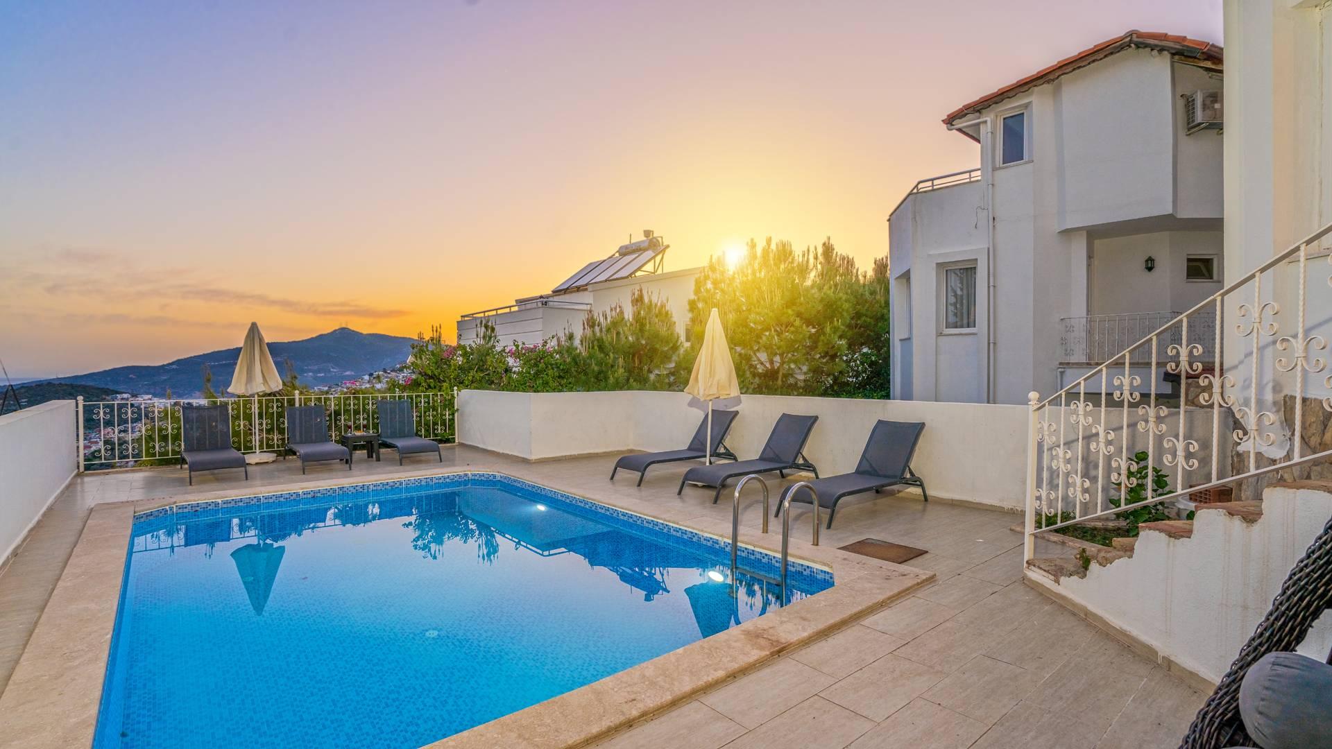Kaş Kalkan'da Geniş Ailelere Uygun, Özel Havuzlu, Keyifli Villa-42468