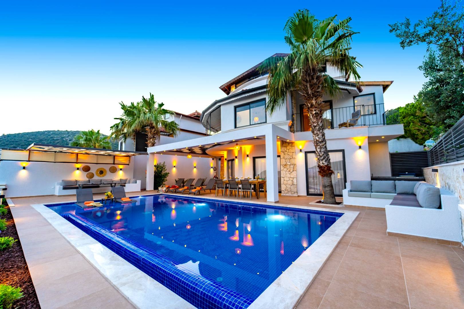 Kaş Kalkan'da Geniş Ailelere Uygun, Özel Havuzlu, Konforlu Villa