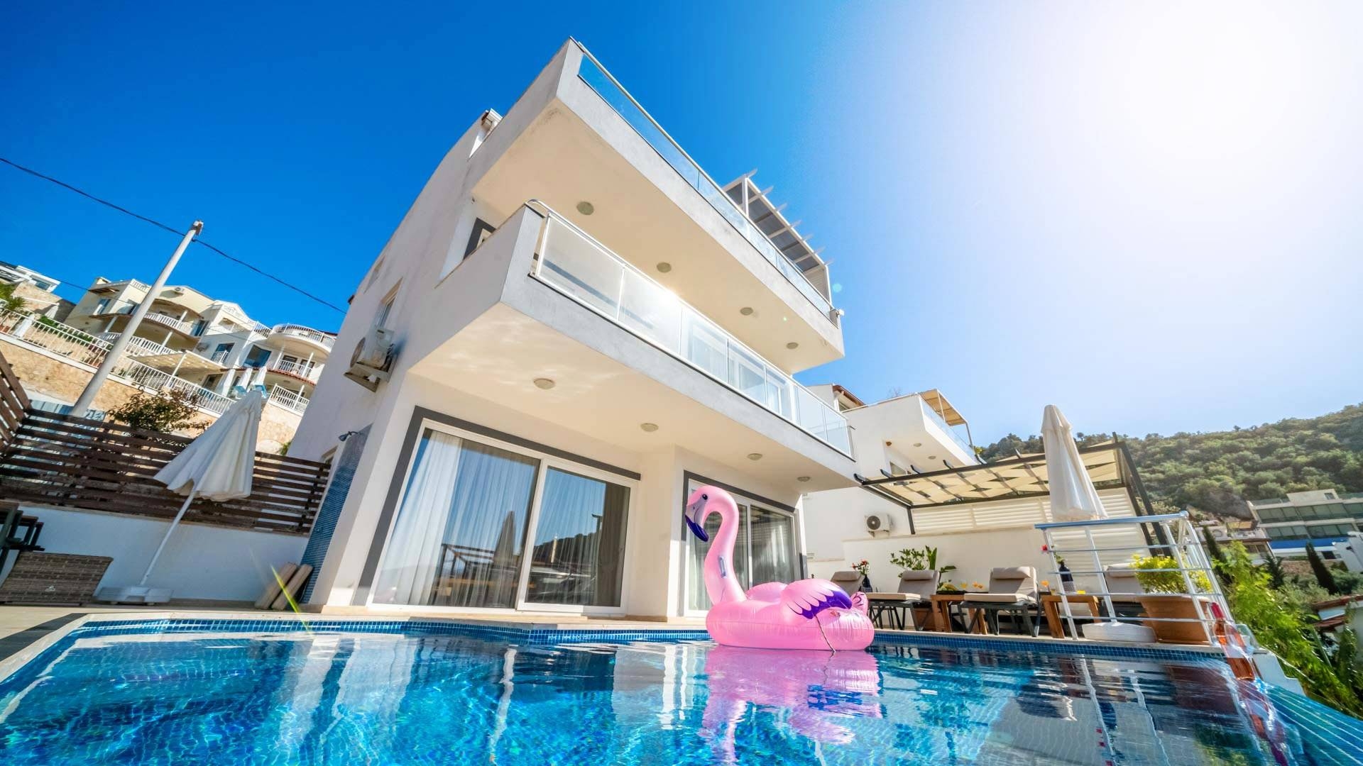 Kaş Kalkan'da Aile Gruplarına Uygun, Özel Havuzlu, Şık Villa