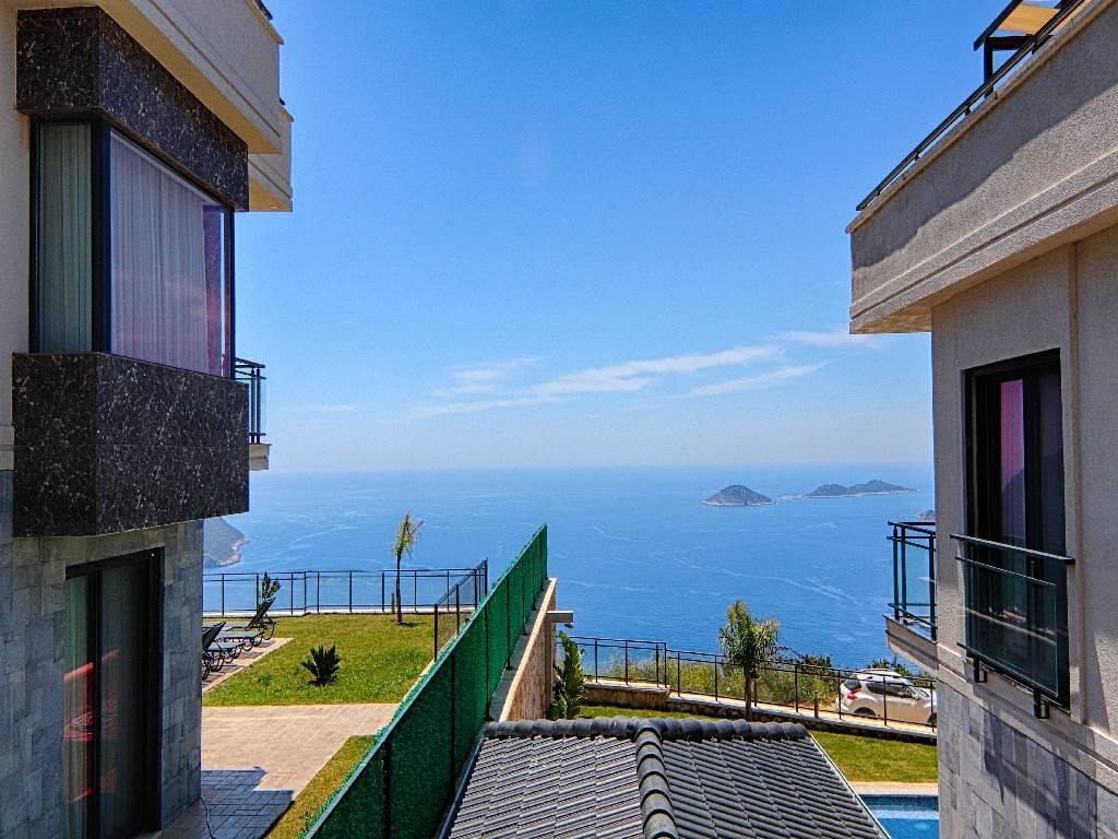 Kaş Kalkan'da Kalabalık Ailelere Uygun, Özel Havuzlu, Modern Villa-39257