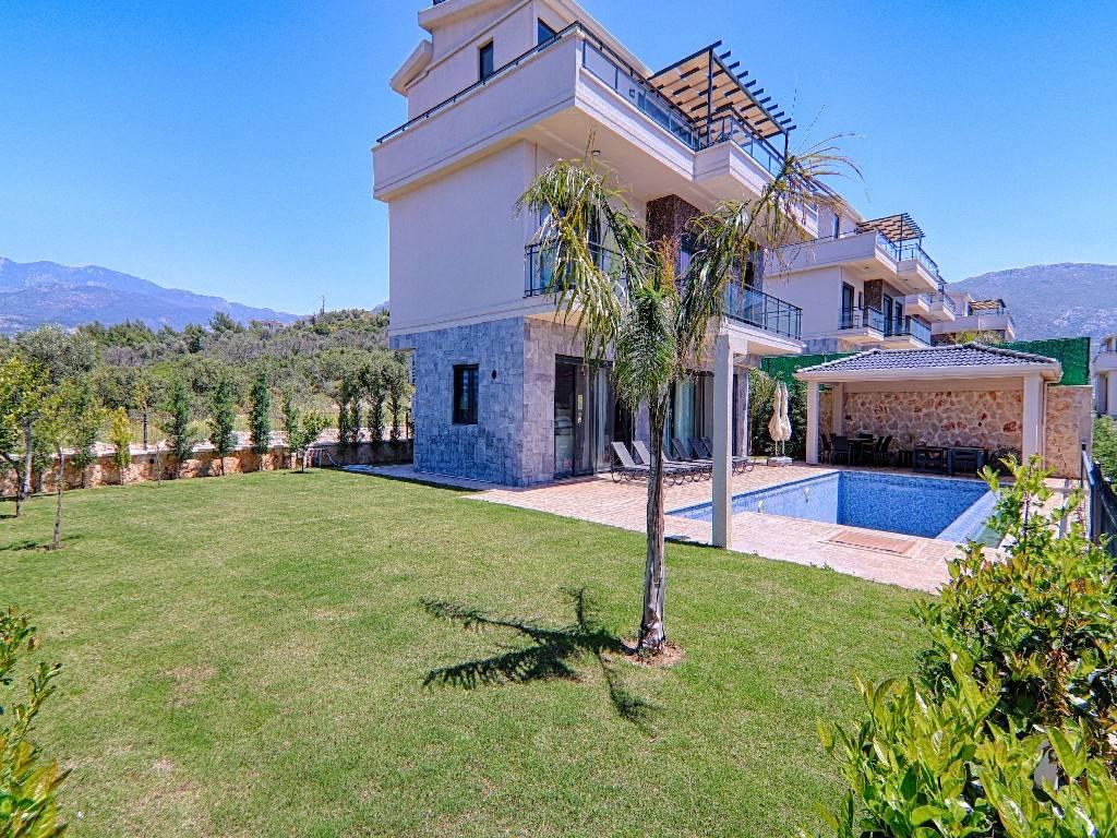 Kaş Kalkan'da Kalabalık Ailelere Uygun, Özel Havuzlu, Modern Villa-39257