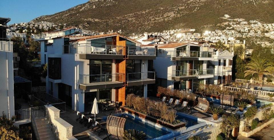Kaş Kalkan'da Merkeze Yakın, Özel Havuzlu, 8 Kişilik Villa -39771