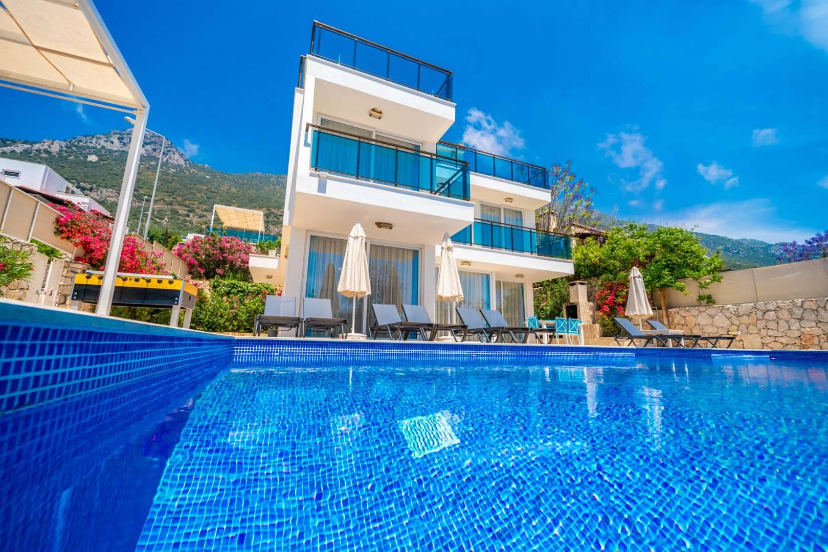 Kaş Kalkan'da Benzersiz Deniz Manzaralı, Özel Havuzlu, Lüks Villa-40912