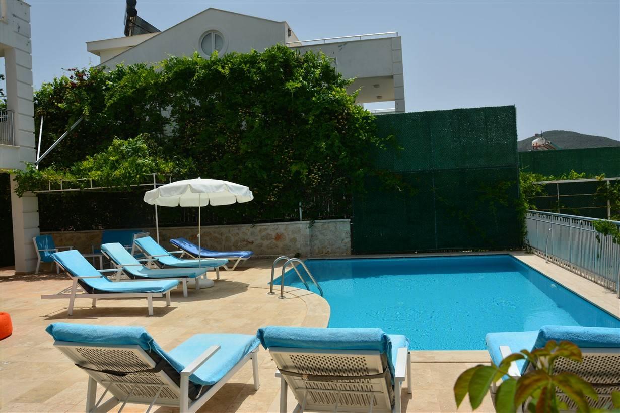 Kaş Kalkan'da Eşsiz Deniz Manzaralı, Özel Havuzlu, Ferah Villa-41394