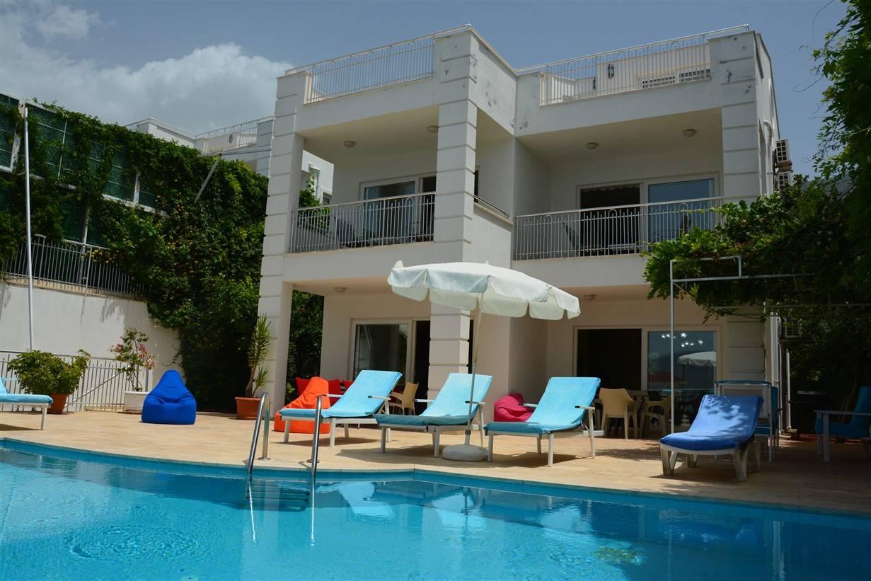 Kaş Kalkan'da Eşsiz Deniz Manzaralı, Özel Havuzlu, Ferah Villa-41394
