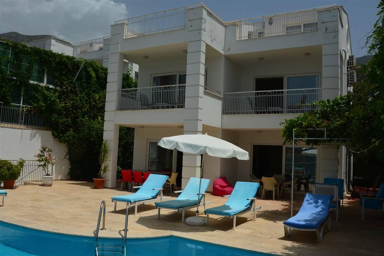 Kaş Kalkan'da Eşsiz Deniz Manzaralı, Özel Havuzlu, Ferah Villa-41394