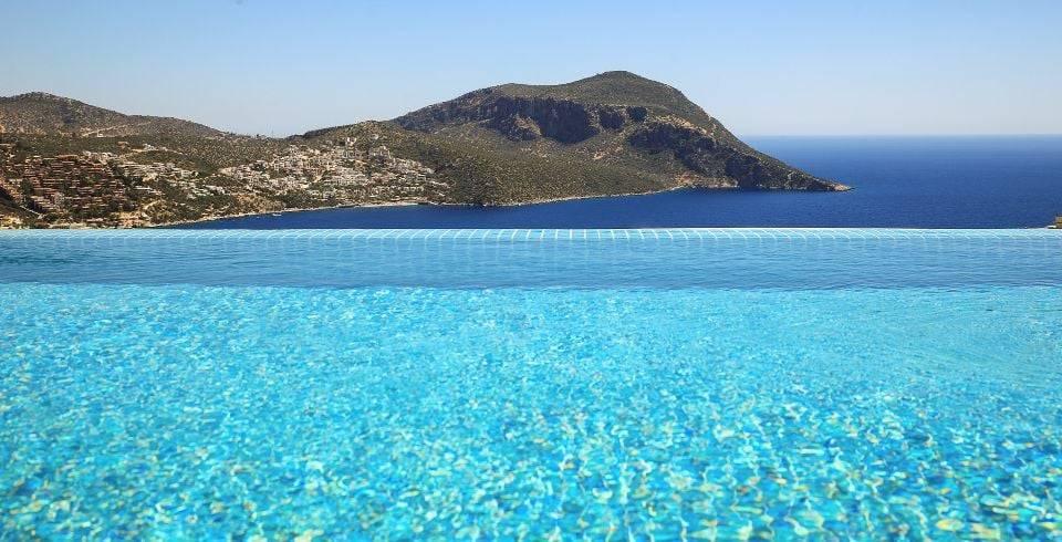 Kaş Kalkan'da Muhteşem Tasarımlı, Özel Havuzlu, Deniz Manzaralı Villa-40168