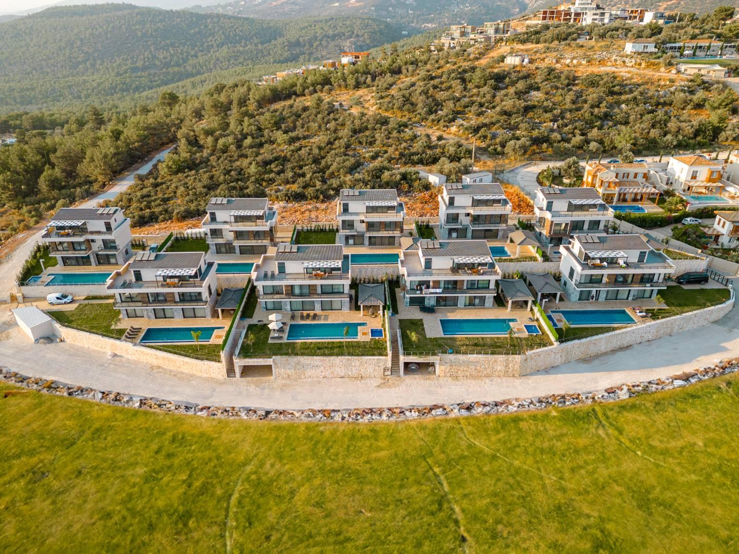 Kaş Kalkan'da Aileler İçin Uygun, Özel Havuzlu, Lüks Tatil Villası-37251