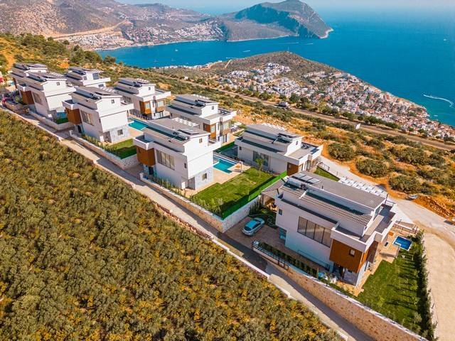 Kaş Kalkan'da Özel Havuzlu, Kalabalık Gruplar İçin Uygun, Modern Villa