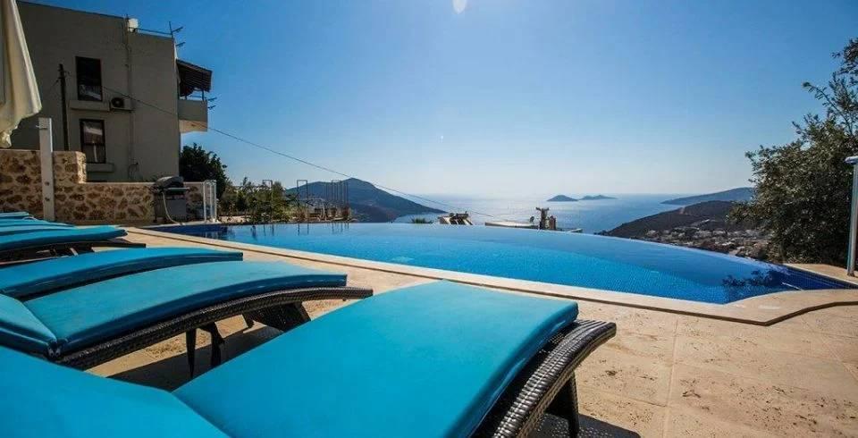Kaş Kalkan'da Yeşillikler Arasında, Özel Havuzlu, Lüks Villa-15076