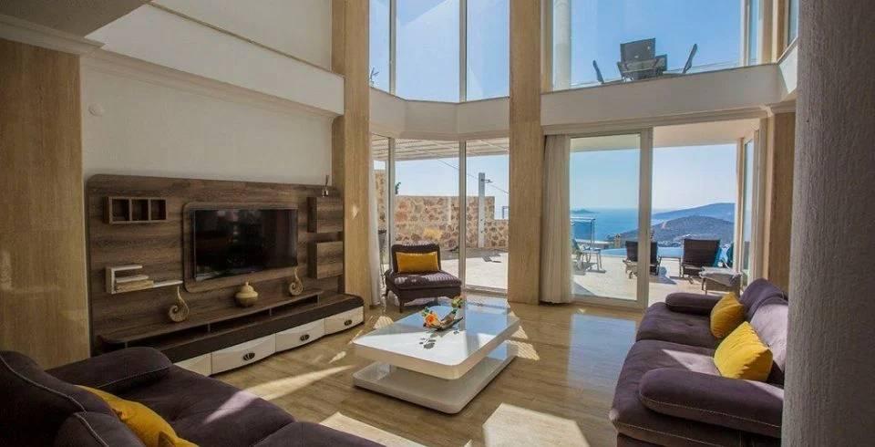 Kaş Kalkan'da Yeşillikler Arasında, Özel Havuzlu, Lüks Villa-15076