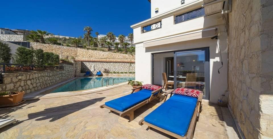 Kaş Kalkan'da Sonsuz Doğa Manzaralı, Özel Havuzlu, Estetik Villa-39851