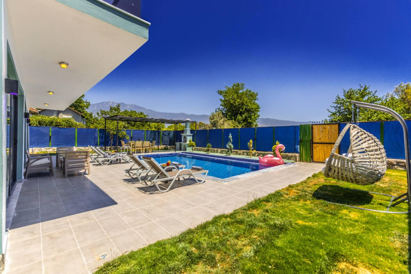 Kaş Kınık'ta Enfes Doğa İçerisinde, Özel Havuzlu, Ferah Villa-40503