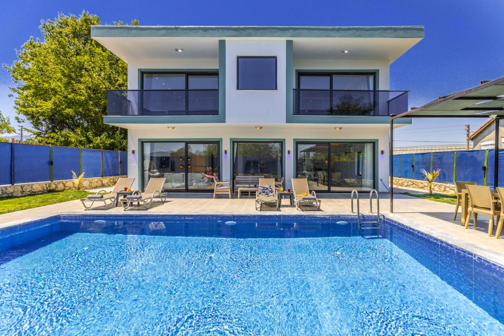 Kaş Kınık'ta Enfes Doğa İçerisinde, Özel Havuzlu, Ferah Villa-40503