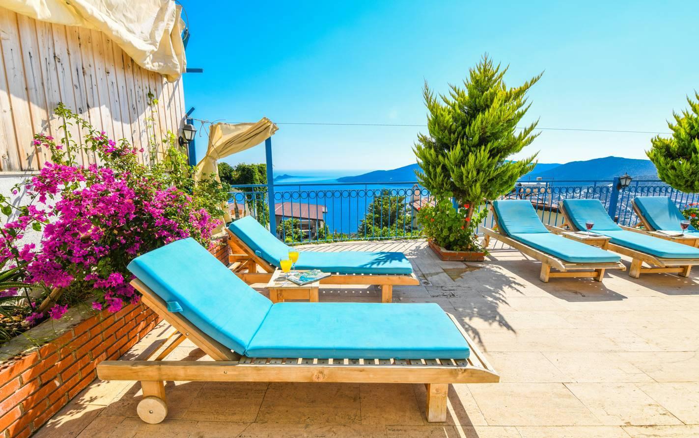 Kaş Kördere'de Geniş Ailelere Uygun, Özel Havuzlu, 10 Kişilik Villa-40236