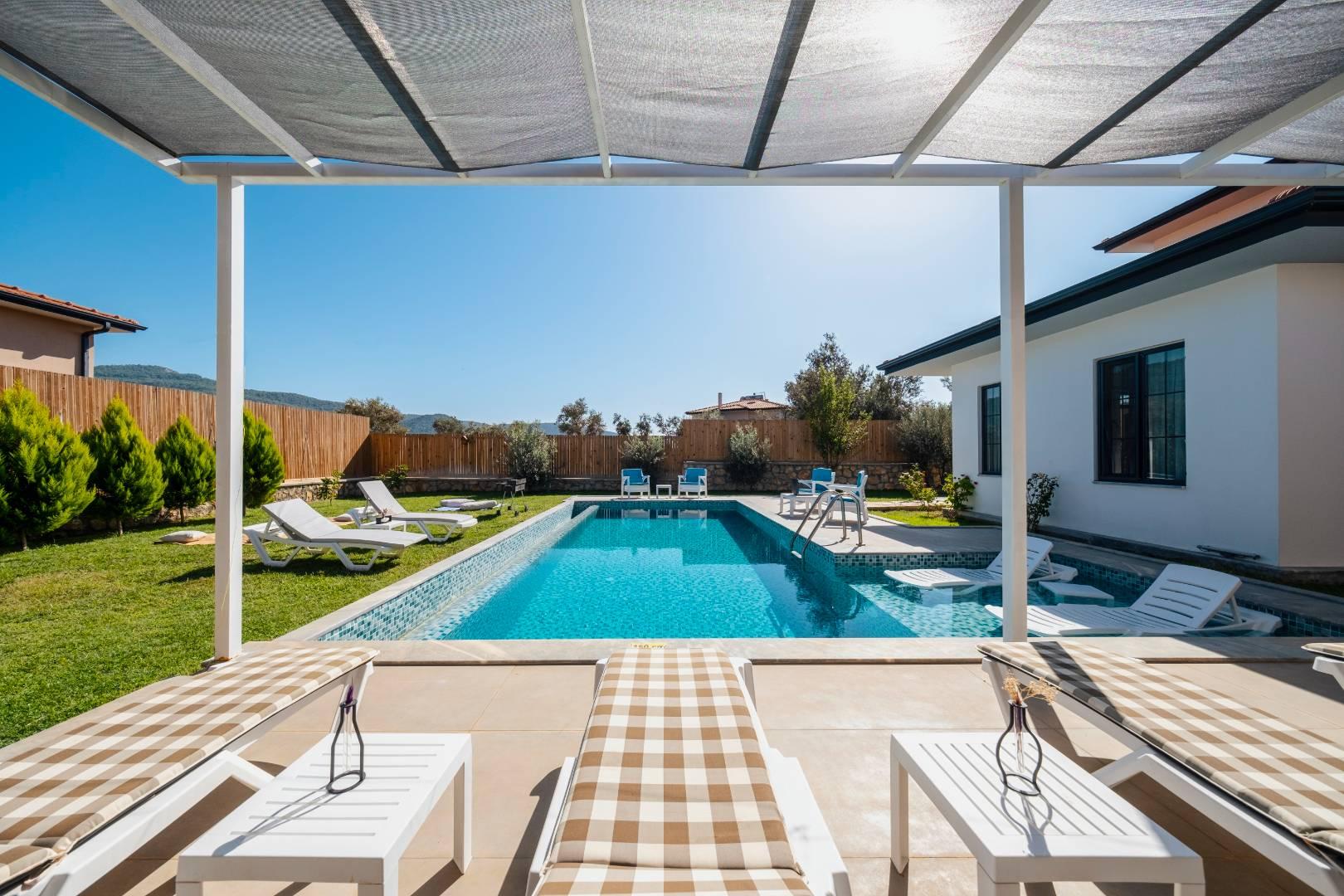 Kaş Gelemiş'te Çekirdek Ailelere Uygun, Özel Havuzlu, Kiralık Villa-41217