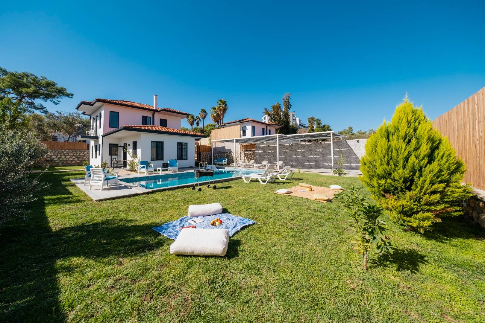 Kaş Gelemiş'te Çekirdek Ailelere Uygun, Özel Havuzlu, Kiralık Villa