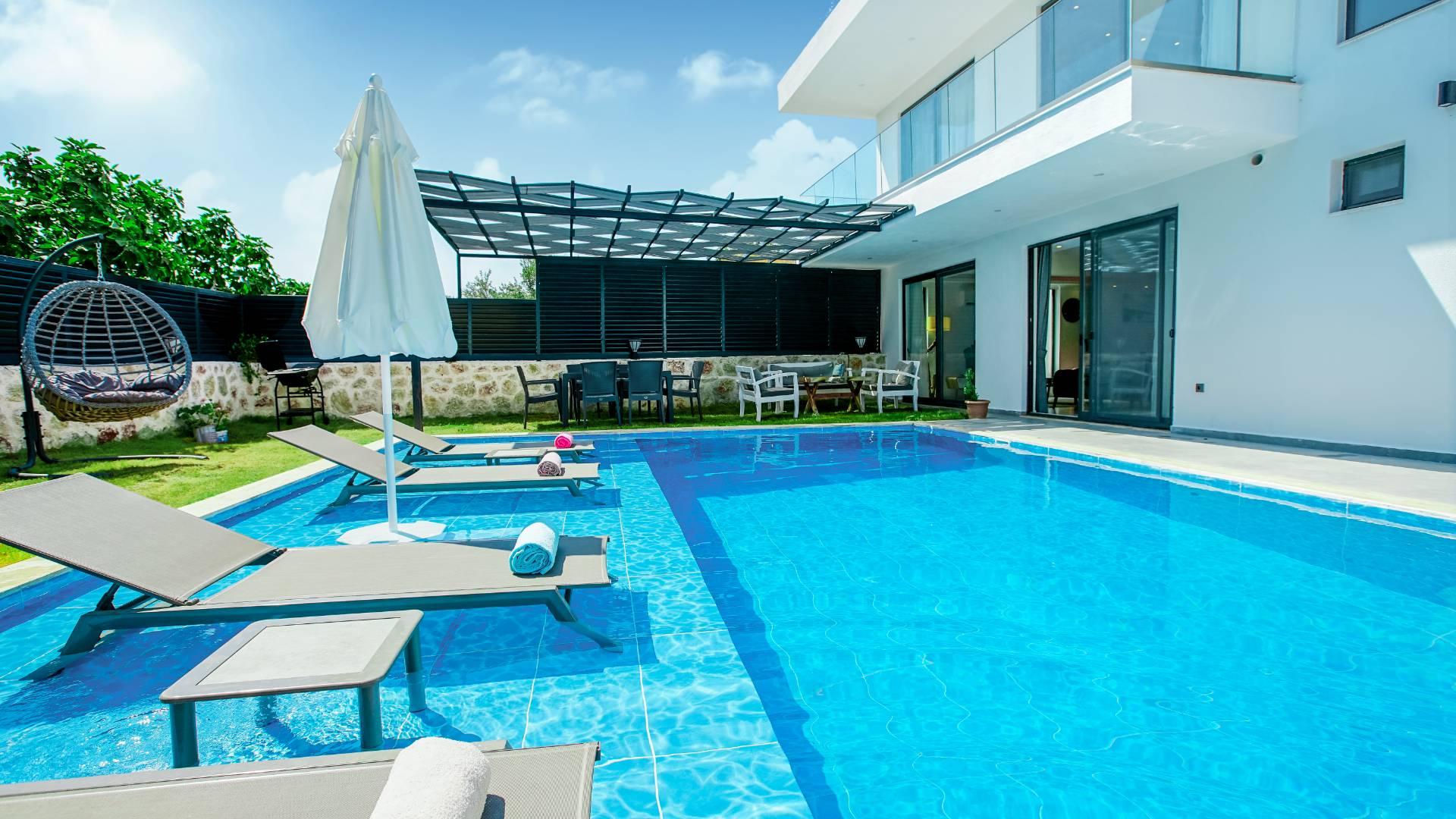 Kaş Patara'da Doğayla İç İçe, Özel Havuzlu, Jakuzili, Şık Villa-40537