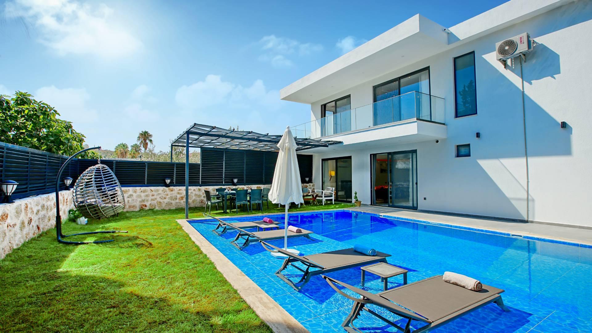 Kaş Patara'da Doğayla İç İçe, Özel Havuzlu, Jakuzili, Şık Villa-40537