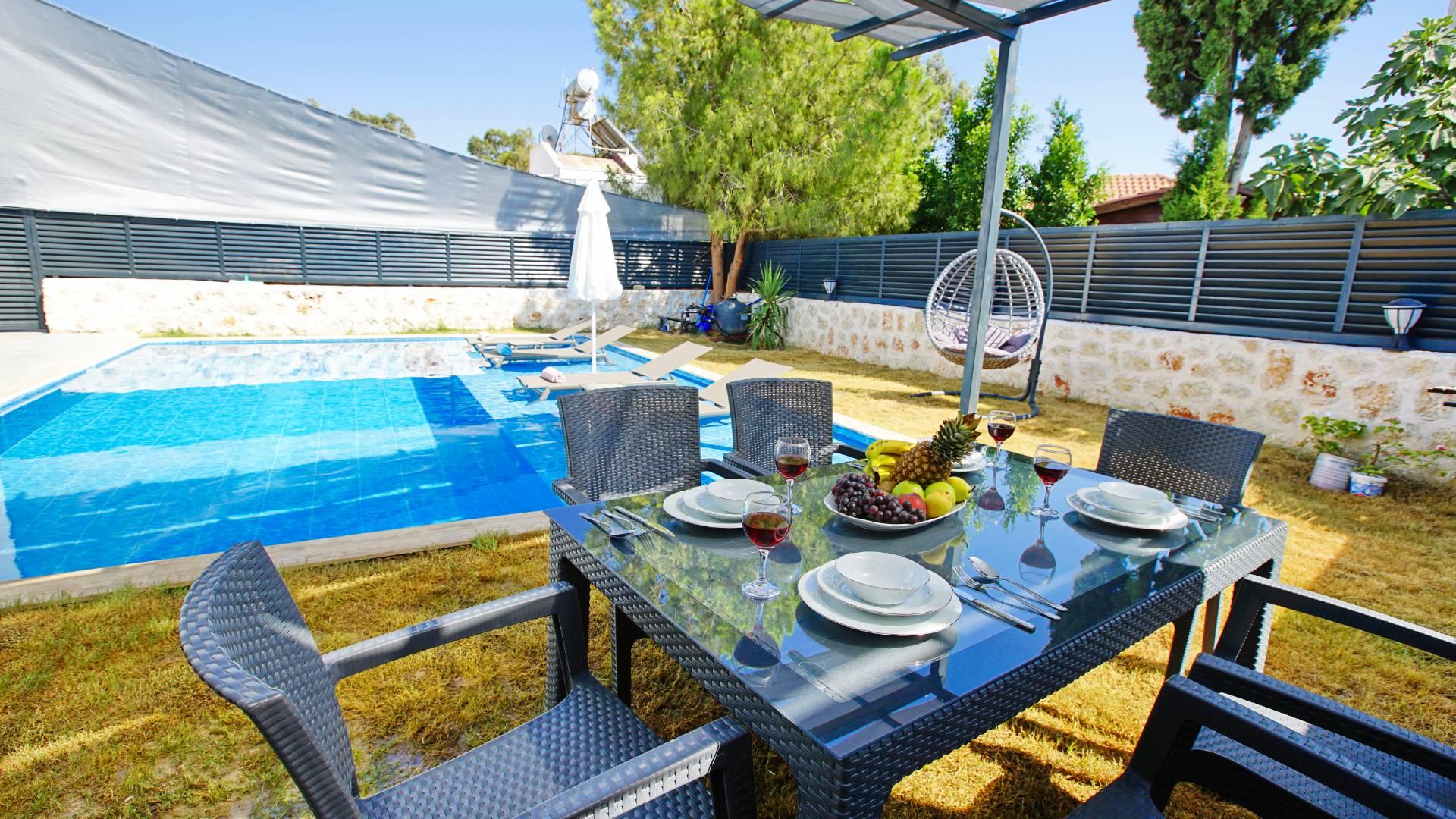 Kaş Patara'da Doğayla İç İçe, Özel Havuzlu, Jakuzili, Şık Villa-40537