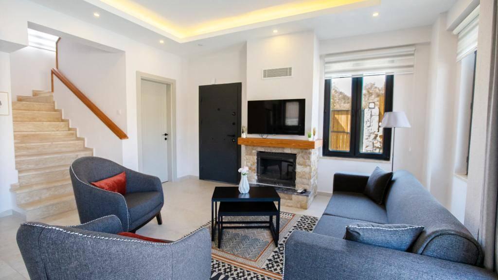 Kaş Patara'da Ferah Bahçeli, Özel Havuzlu, Saunalı, Jakuzili Villa-35340