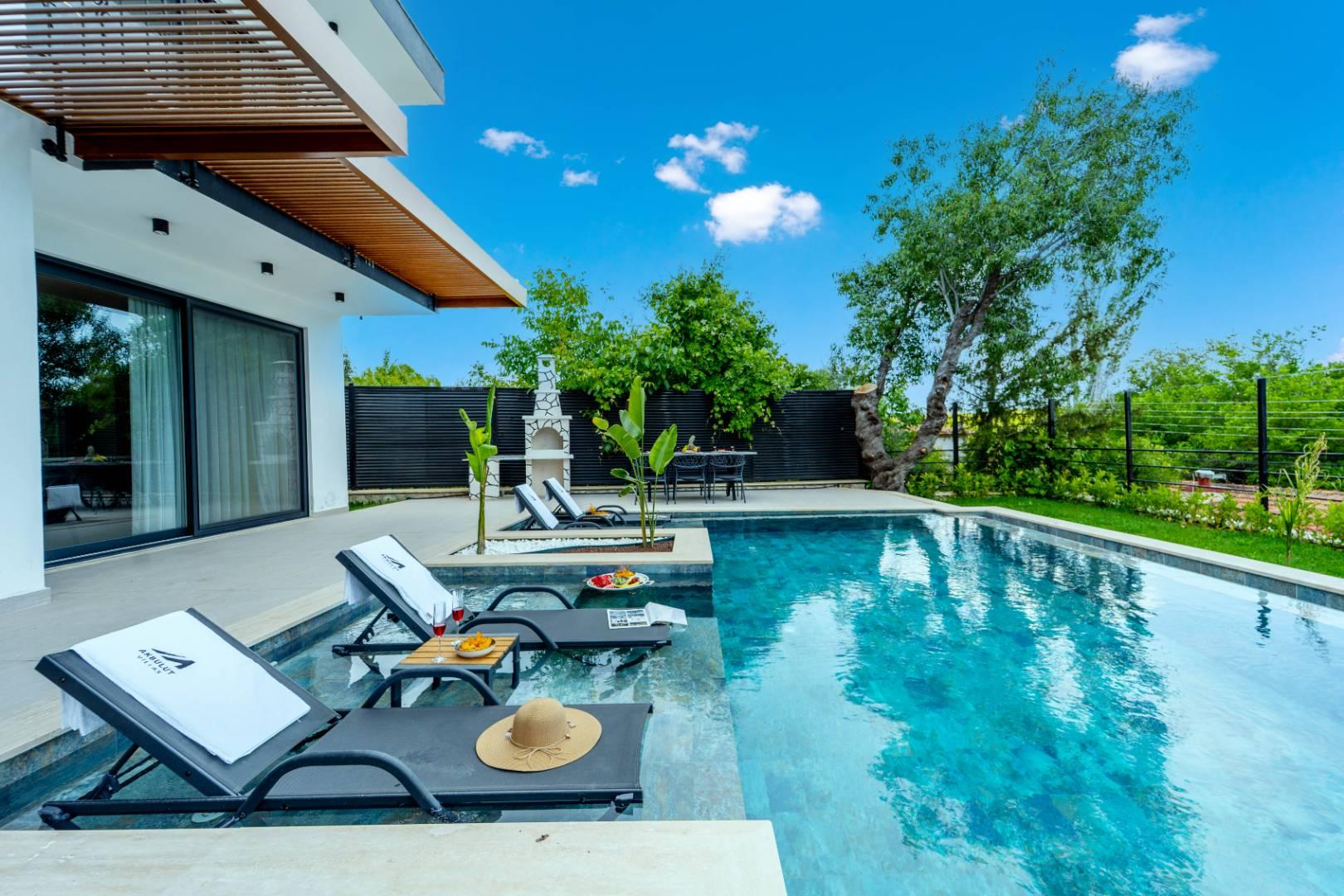 Kaş Pınarbaşı'nda Enfes Doğada, Özel Havuzlu, Kiralık Villa-42786