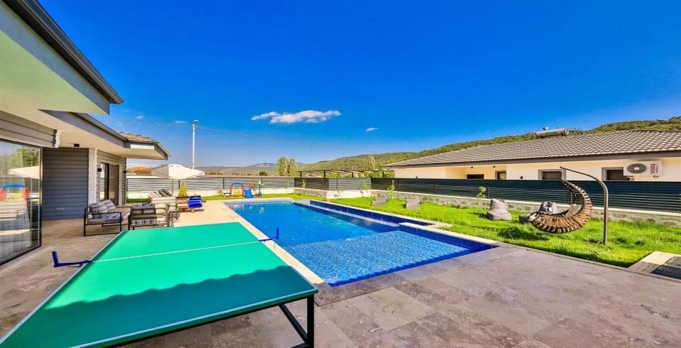 Kaş Sarıbelen'de Muhteşem Doğada, Özel Havuzlu, 4 Kişilik Villa-40094