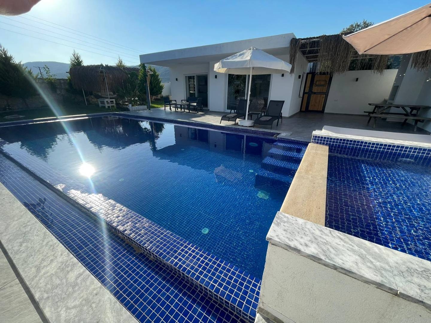 Kaş Sarıbelen'de Balayı Çiftlerine Uygun, Özel Havuzlu, Ferah Villa