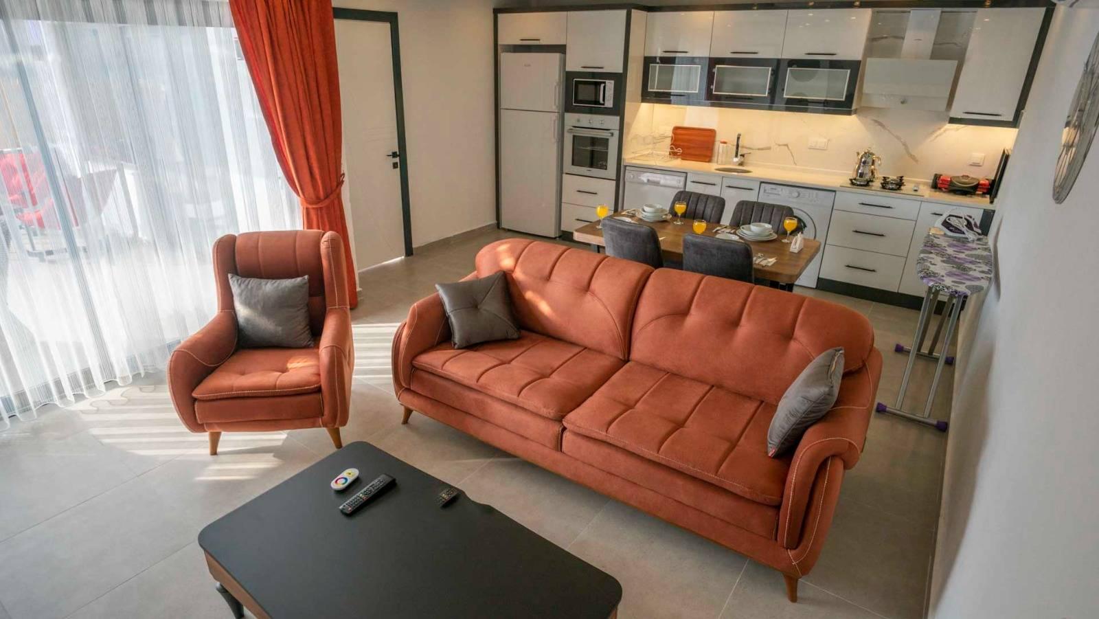 Kaş Sarıbelen'de Çekirdek Ailelere Uygun, Özel Havuzlu, Ferah Villa-43827