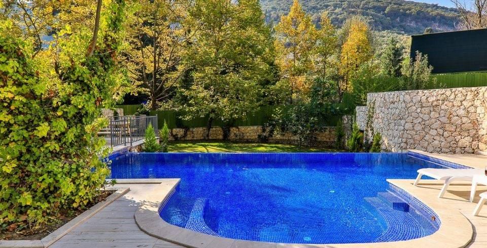 Kaş Sarıbelen'de Otantik Mimarili, Özel Havuzlu, Masa Tenisli Villa-40068