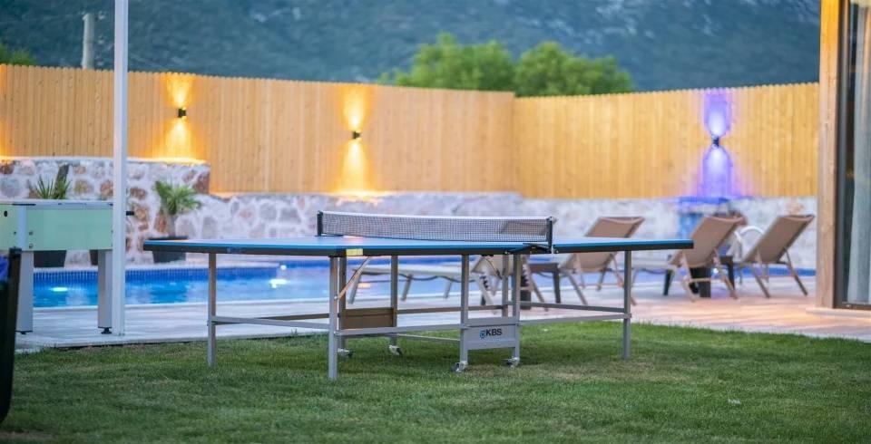 Kaş Sarıbelen'de Sakin Konumda, 5 Kişilik Özel Havuzlu Villa-39898