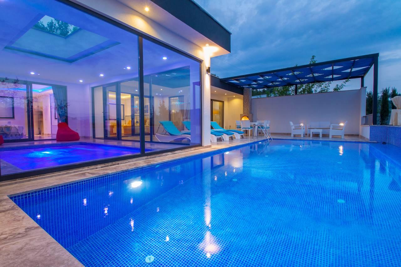 Kaş Üzümlü'de Çekirdek Ailelere Uygun, Özel Havuzlu, Tatil Villası-42979