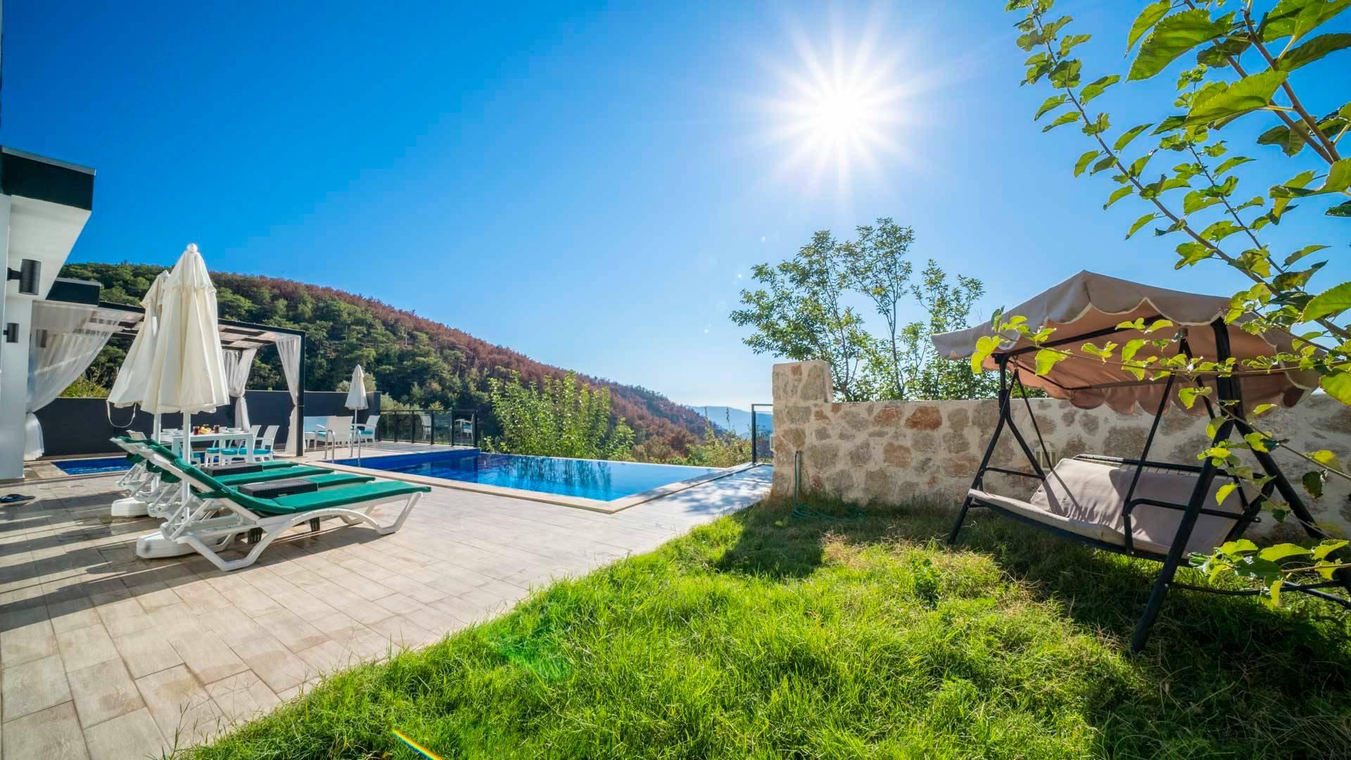 Kaş Üzümlü'de Doğayla Baş Başa, Özel Havuzlu, 4 Kişilik Villa-42202