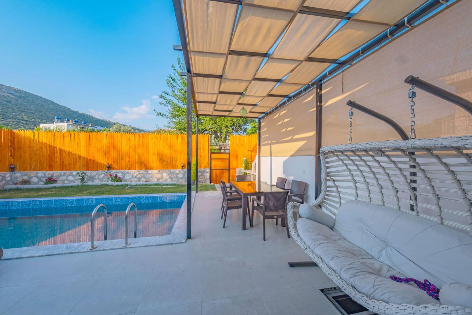 Kaş Yeşilköy'de Yeşillikler İçerisinde, Özel Havuzlu, Jakuzili Villa-40712