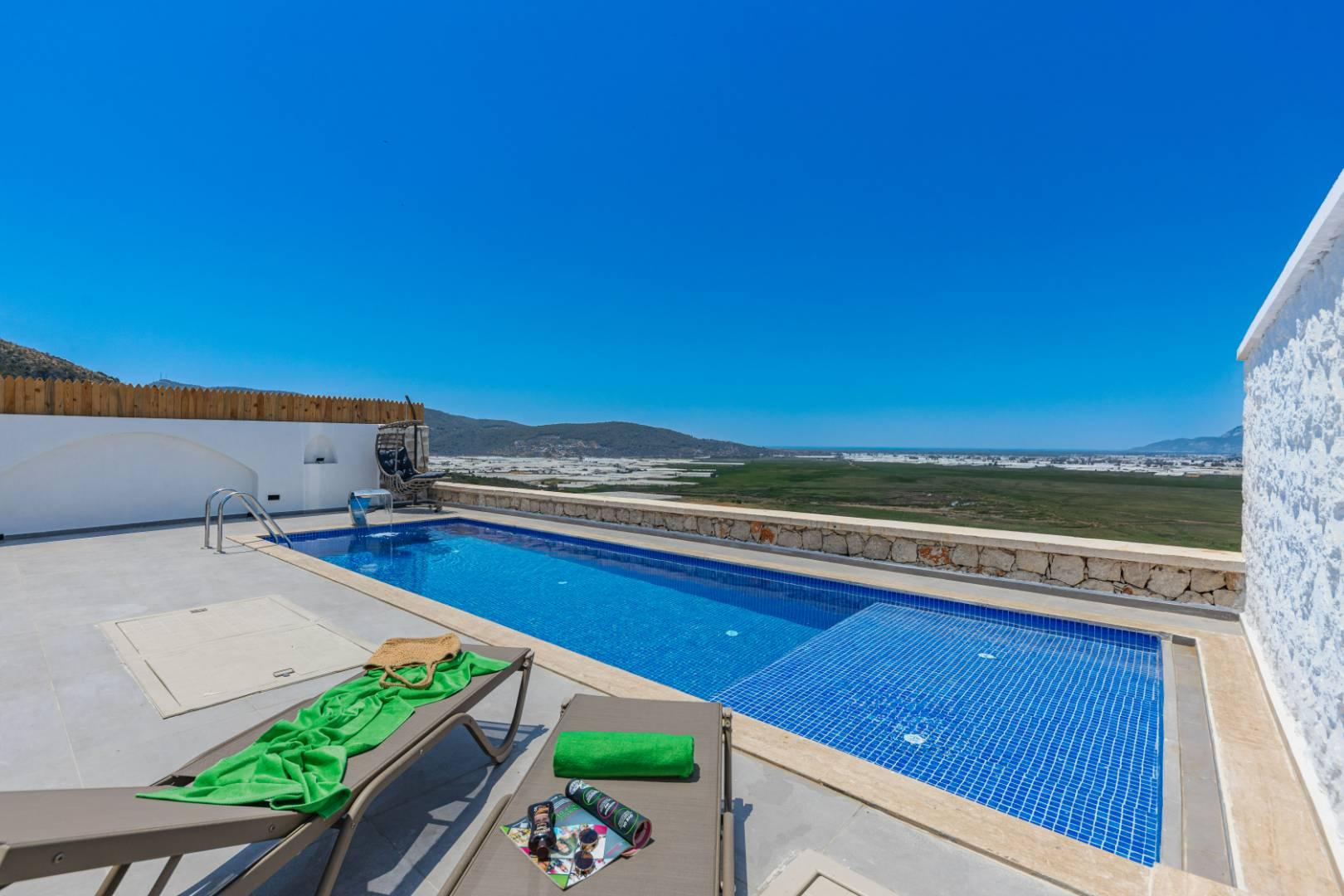 Kaş Yeşilköy'de Çiftlere Uygun, Özel Havuzlu, Balayı Villası-41383