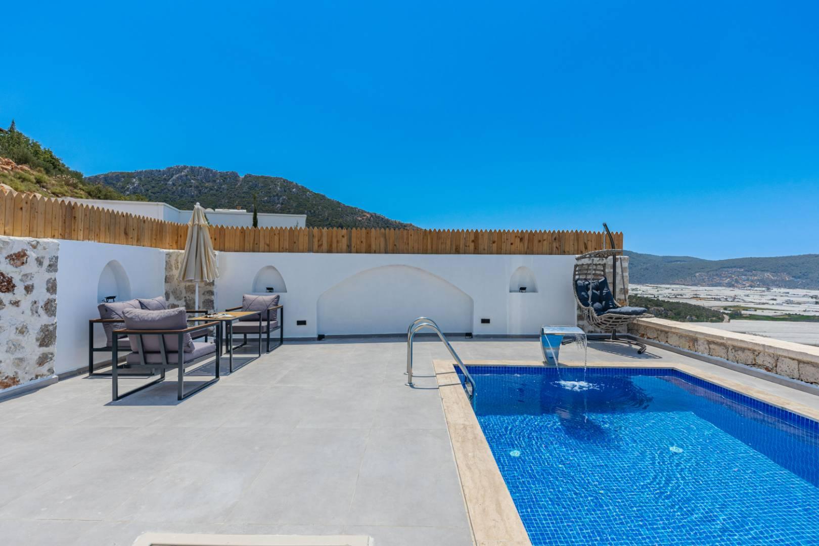 Kaş Yeşilköy'de Çiftlere Uygun, Özel Havuzlu, Balayı Villası-41383