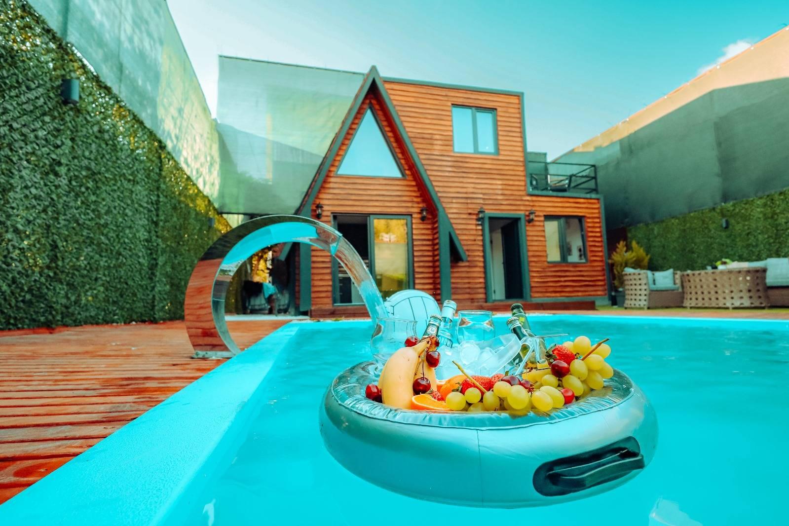 Kaş Yeşilköy'de Minimalist Tasarımlı, Özel Havuzlu, Ahşap Villa-42660