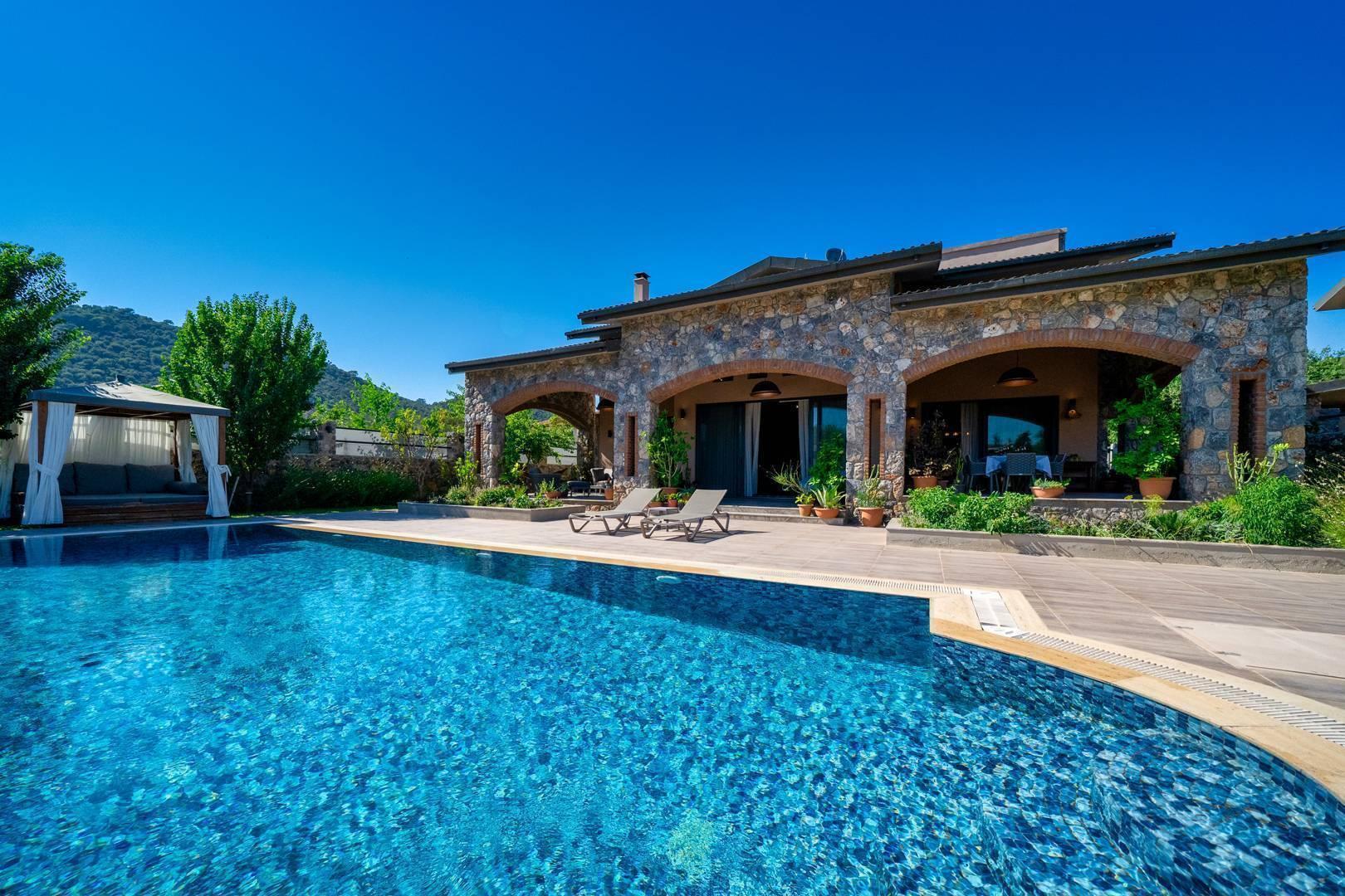 Fethiye Kayaköy'de Doğa İçerisinde, Özel Havuzlu, Modern Lüks Villa-39032