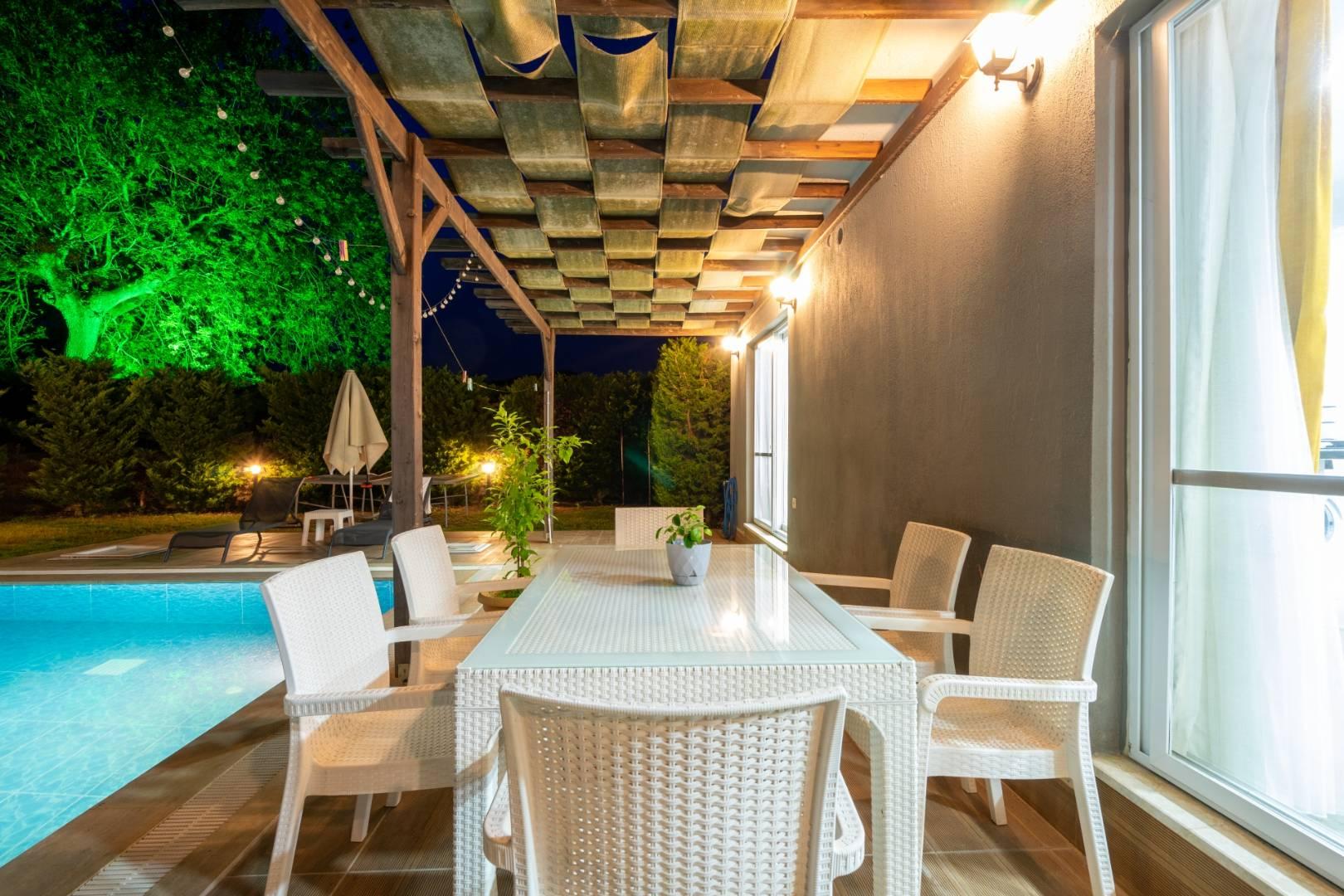 Muğla Fethiye'de Geniş Bahçeli, Özel Havuzlu, Modern Villa-39053