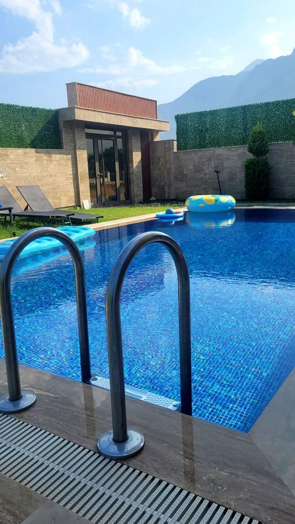 Kemer Arslanbucak'ta Merkezi Konumda, Özel Havuzlu, Yeni Modern Villa-33898