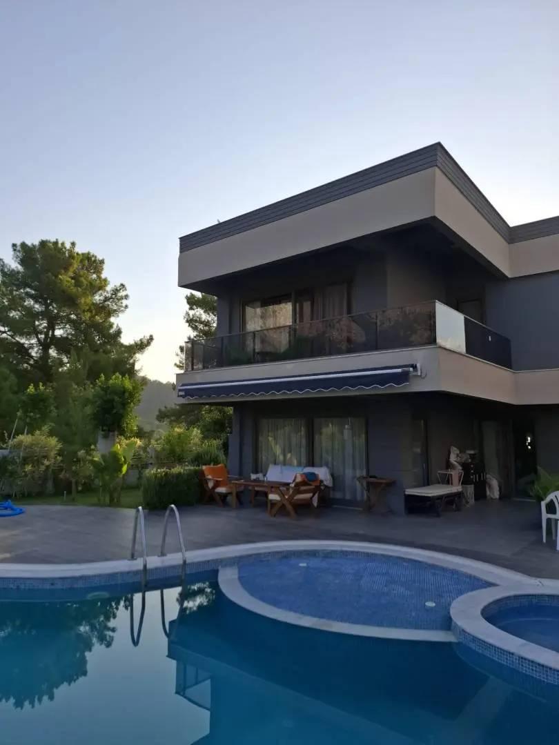 Kemer Göynük'te Sakin Konumda, Özel Havuzlu, Modern Villa-41894