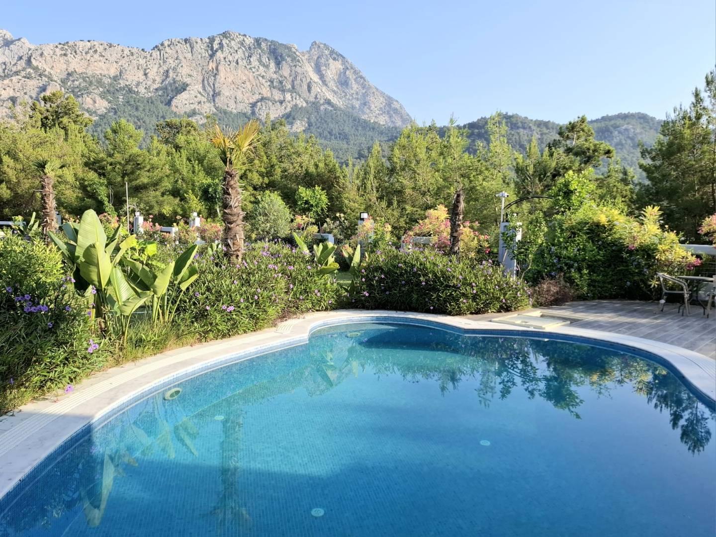 Kemer Göynük'te Sakin Konumda, Özel Havuzlu, Modern Villa-41894