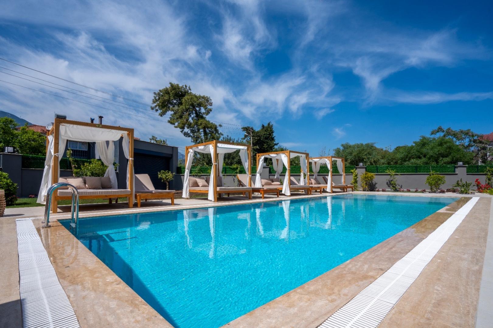 Kemer Tekirova'da Deniz Yakın, Sakin Konumda, Lüks Ev-35042