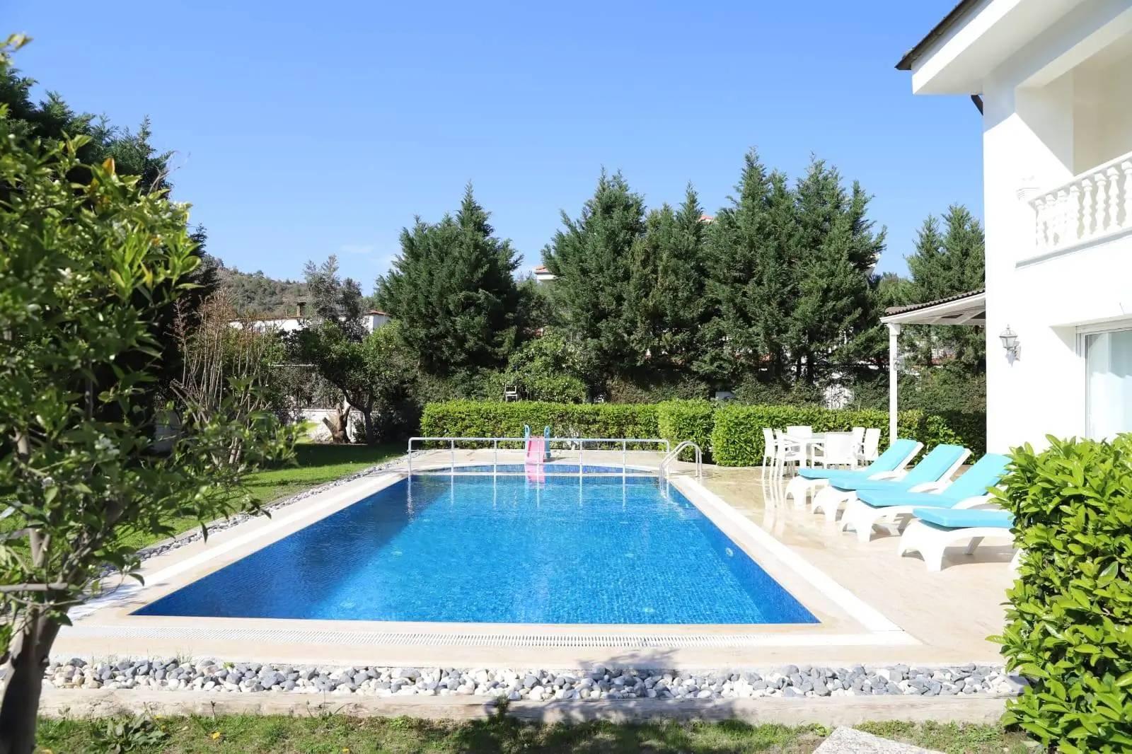 Kemer'de Doğa İle İç İçe, Özel ve Çocuk Havuzlu, Bahçeli Villa-16810