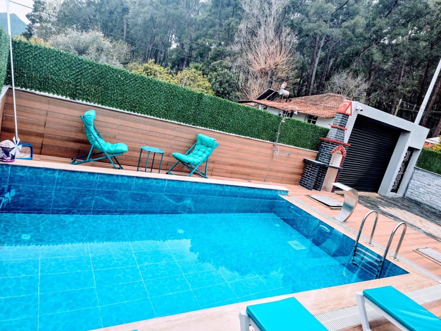 Kemer Göynük'te Muhteşem Doğada, Özel Havuzlu, Ailelere Uygun Villa-38783