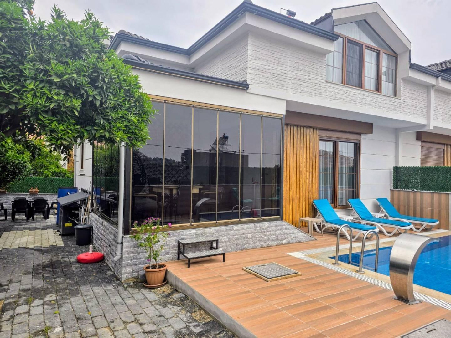 Kemer Göynük'te Muhteşem Doğada, Özel Havuzlu, Ailelere Uygun Villa-38783