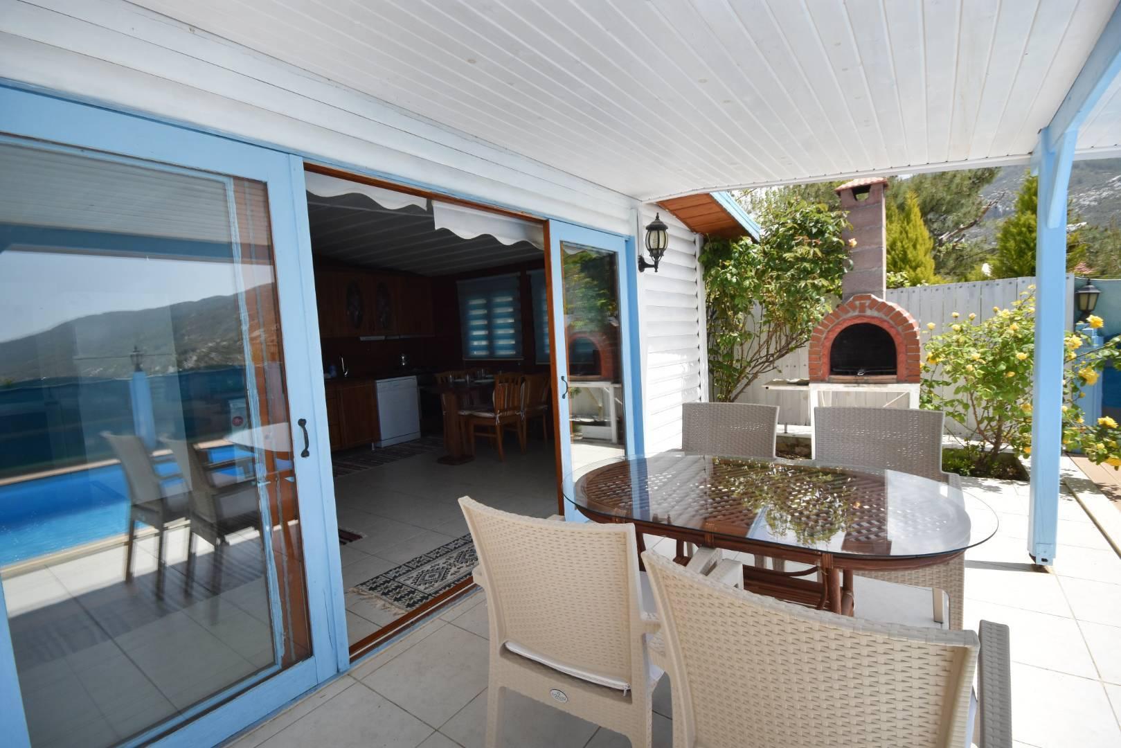 Kaş İslamlar'da Sakin Konumda, Özel Havuzlu, Şık Balayı Villası-35351