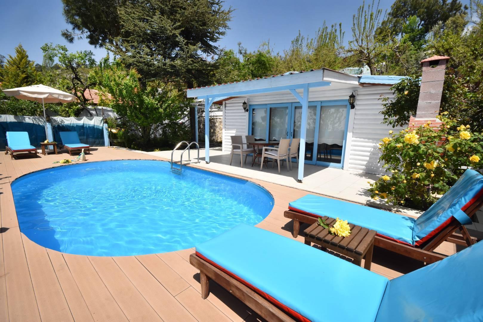 Kaş İslamlar'da Sakin Konumda, Özel Havuzlu, Şık Balayı Villası-35351